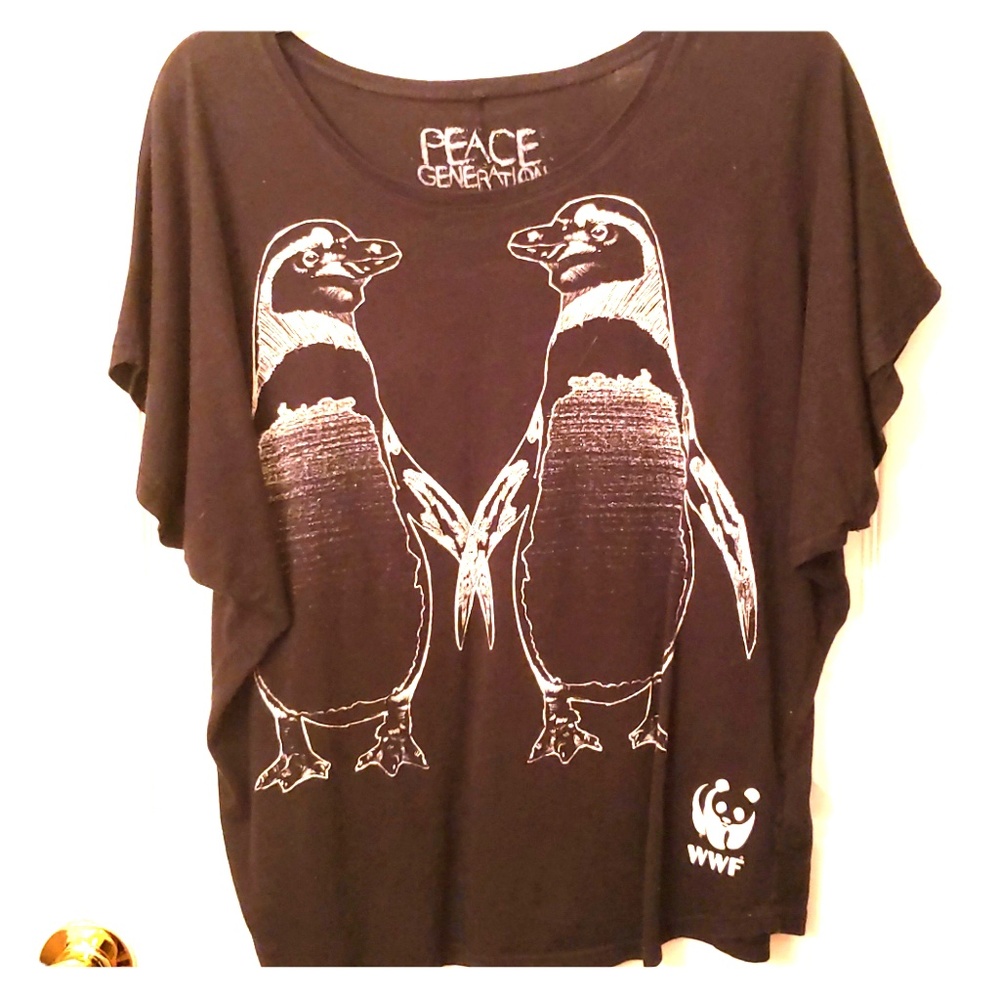 *Make an offer!* Peace Generation Penguin WWF Top